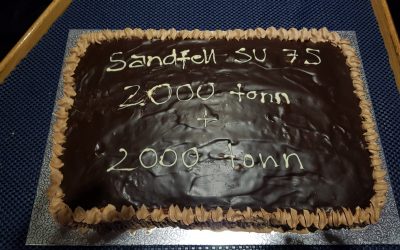 Sandfell með 4000 tonn