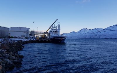 Österbris með fyrsta kolmunnafarminn á árinu til Fáskrúðsfjarðar